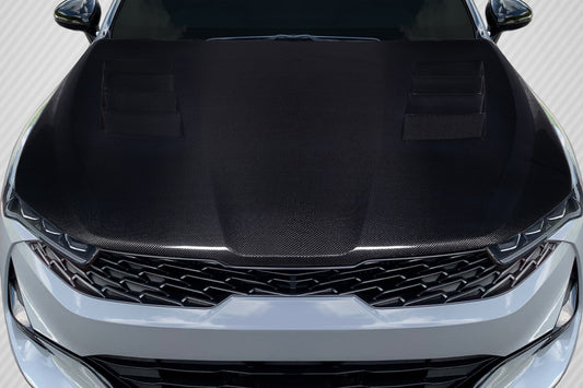 Carbon Creations Vision Hood Compatible With 2021-2023 Kia K5 - 1 Piece - 118919