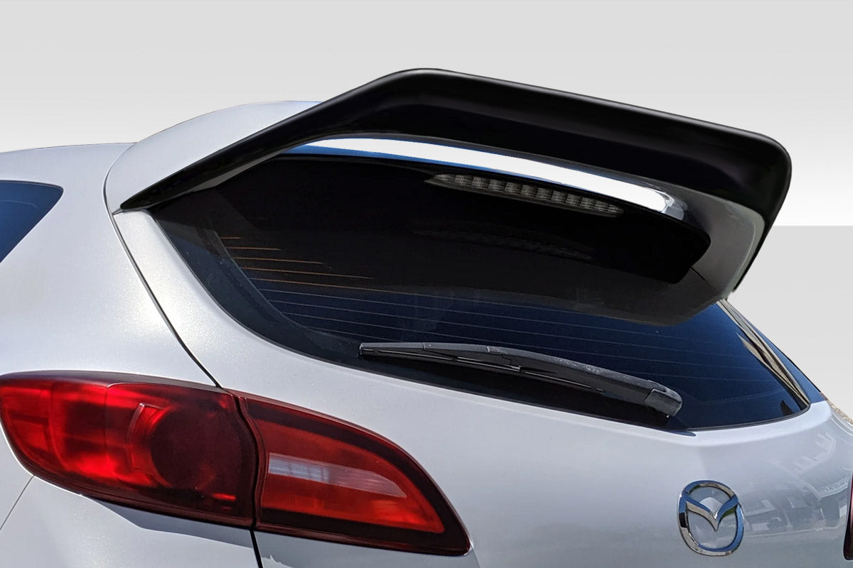 Duraflex Pacer Wing Spoiler Extension Compatible With 2010-2013 Mazda Mazdaspeed 3 - 1 Piece - 118928