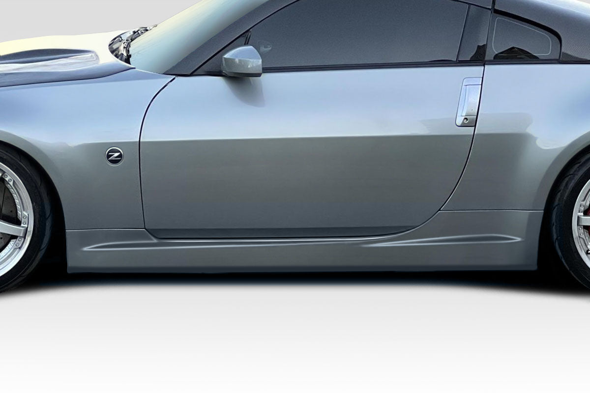 Duraflex Lexer Side Skirts Compatible With 2003-2008 Nissan 350Z - 2 Piece - 118969