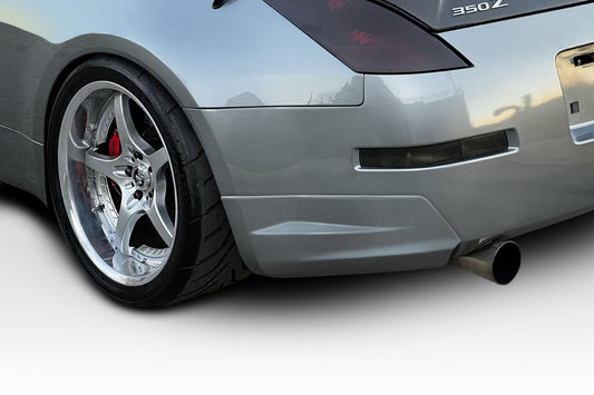Duraflex Lexer Rear Lip Add On Spoiler Compatible With 2003-2008 Nissan 350Z - 2 Piece - 118971