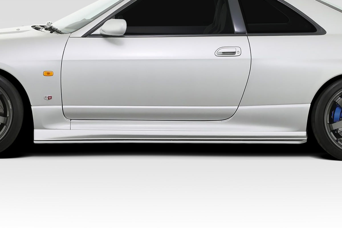 Duraflex Revan Side Skirts Compatible With 1995-1998 Nissan Skyline R33 - 2 Piece - 118985