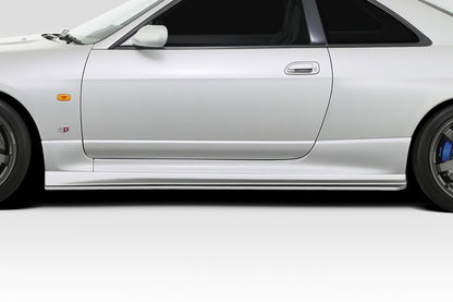 Duraflex Revan Side Skirts Compatible With 1995-1998 Nissan Skyline R33 - 2 Piece - 118985