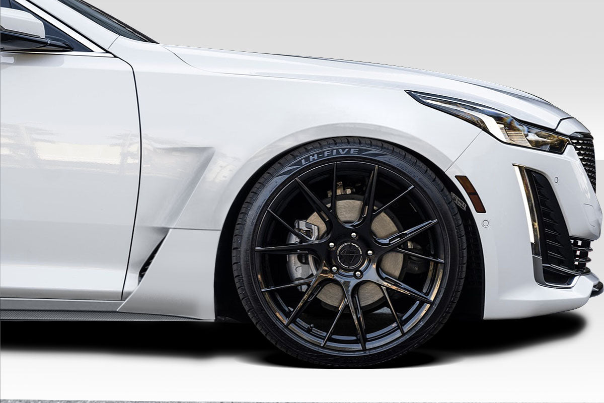 Duraflex Impulse Front Fenders Compatible With 2020-2023 Cadillac CT5 - 6 Piece - 118992
