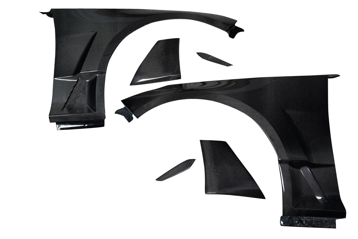Carbon Creations Impulse Fender Compatible With 2020-2023 Cadillac CT5 - 6 Pieces - 118993