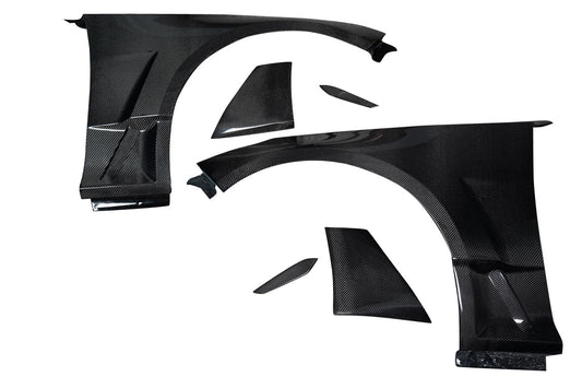 Carbon Creations Impulse Fender Compatible With 2020-2023 Cadillac CT5 - 6 Pieces - 118993