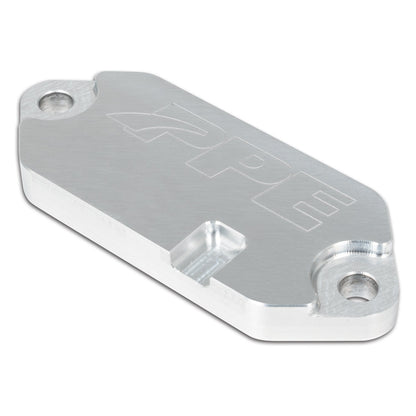 Coolant Block-Off Plate Billet Aluminum - Raw Pacific Performance Engineering