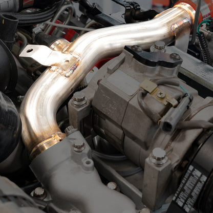 2001-2010 GM 6.6L Duramax 304 Stainless Steel Engine Coolant Return Pipe ppepower