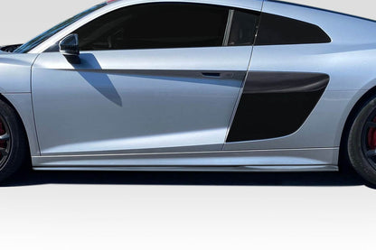 Duraflex Vesta Side Skirts Splitters Compatible With 2017-2018 Audi R8 - 2 Piece - 119007