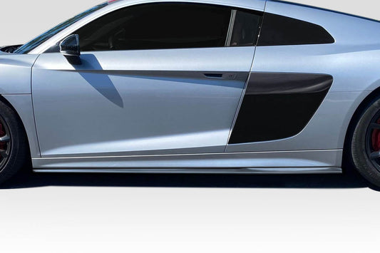Duraflex Vesta Side Skirts Splitters Compatible With 2017-2018 Audi R8 - 2 Piece - 119007
