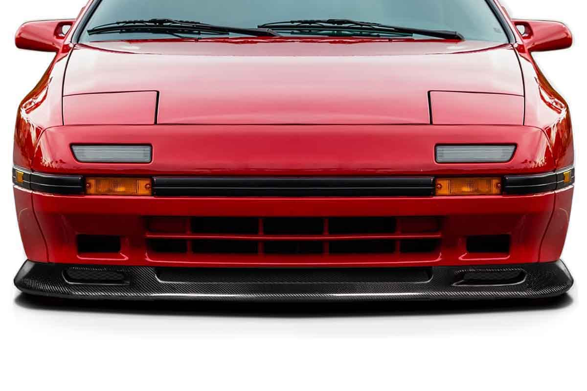 Carbon Creations Apex Front Lip Compatible With 1986-1991 Mazda RX-7 - 1 Piece - 119012