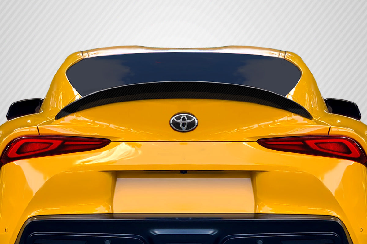 Carbon Creations Replacement for 2020-2023 Toyota Supra Rabbit Rear Wing Spoiler - 1 Piece - 119014