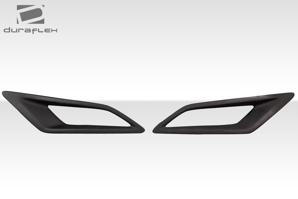 Duraflex Kima Hood Side Vents Compatible With 2012-2019 Fiat Abarth 500 - 2 Piece - 119015