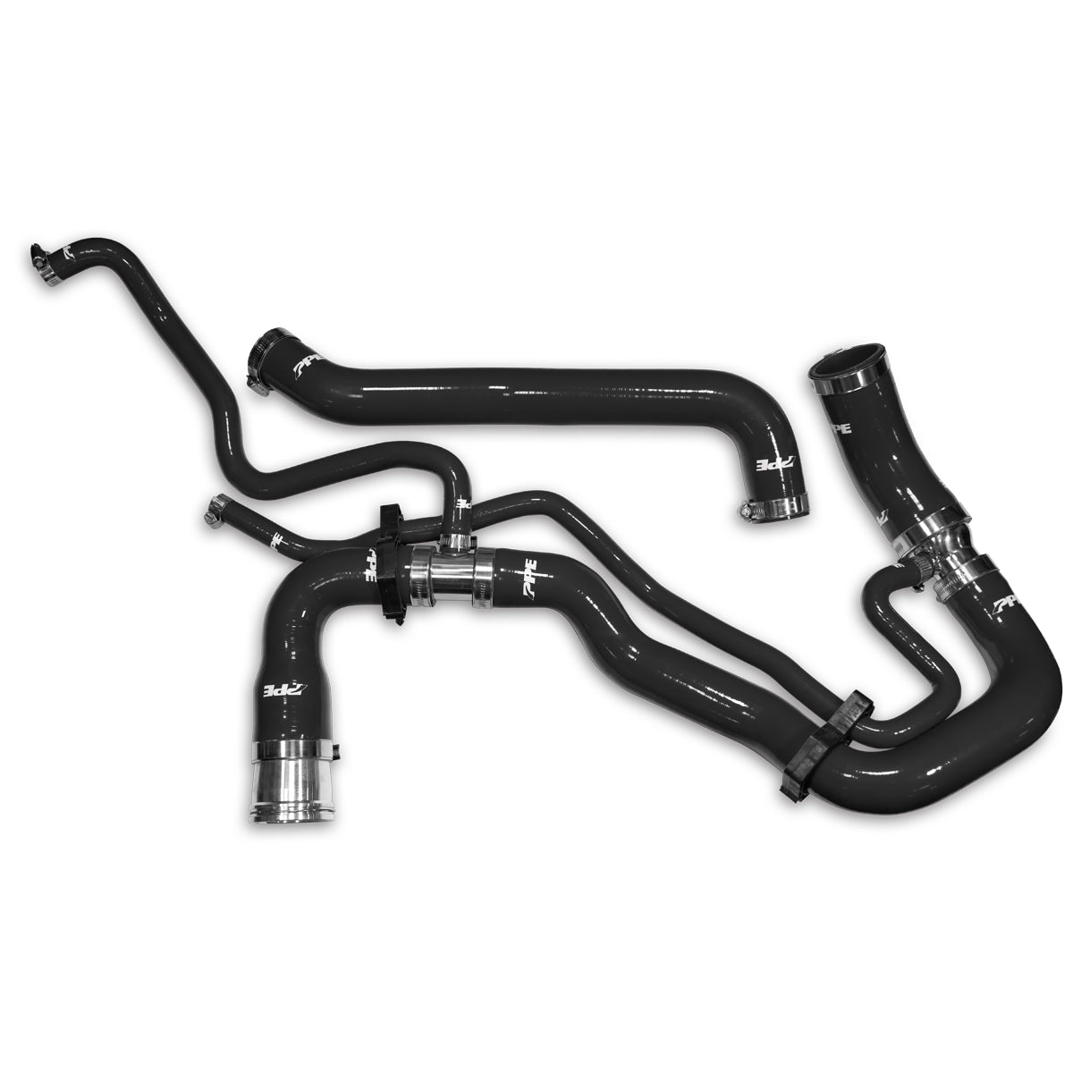 2011-2016 GM 6.6L Duramax Performance Silicone Upper and Lower Coolant Hose Kit ppepower