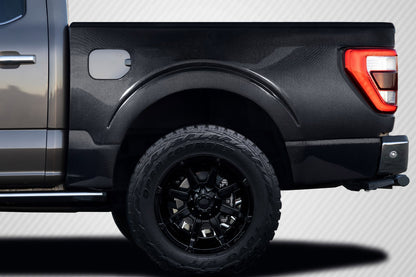 Carbon Creations Replacement for 2021-2023 Ford F-150 Maxxen Rear Bedsides - 2 Pieces - 119022