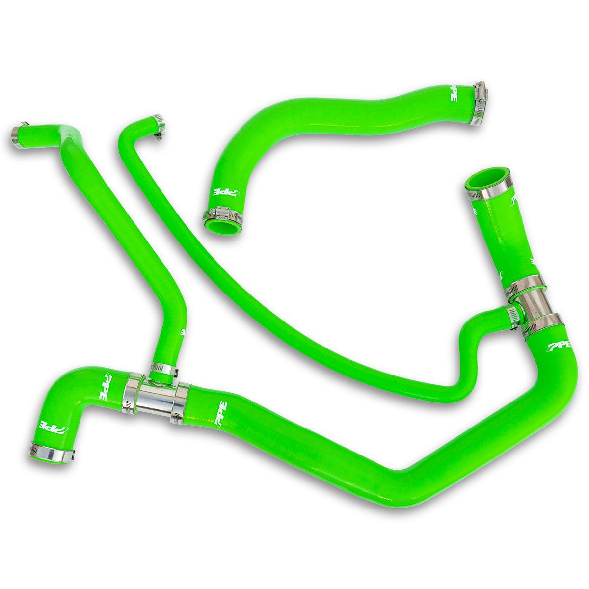 2001-2005 GM 6.6L Duramax Performance Silicone Upper and Lower Coolant Hose Kit ppepower