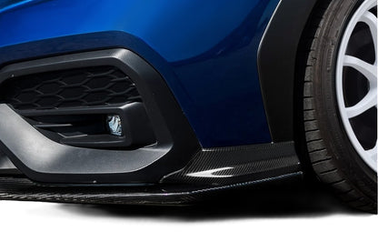 Carbon Creations STI Look Front Spats Comaptible With 2022-2023 Subaru WRX - 119027