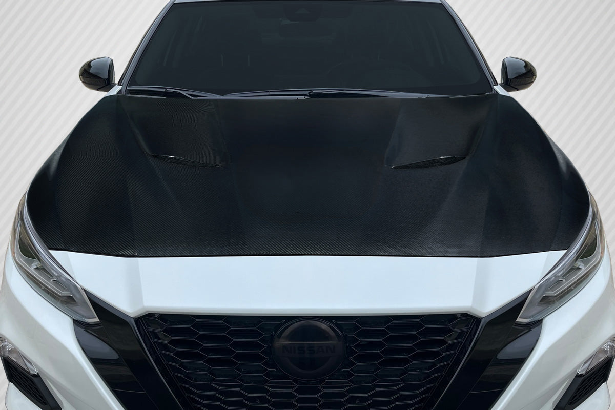 Carbon Creations MotorWerks Hood Compatible With  2019-2022 Nissan Altima  - 1 Piece - 119037