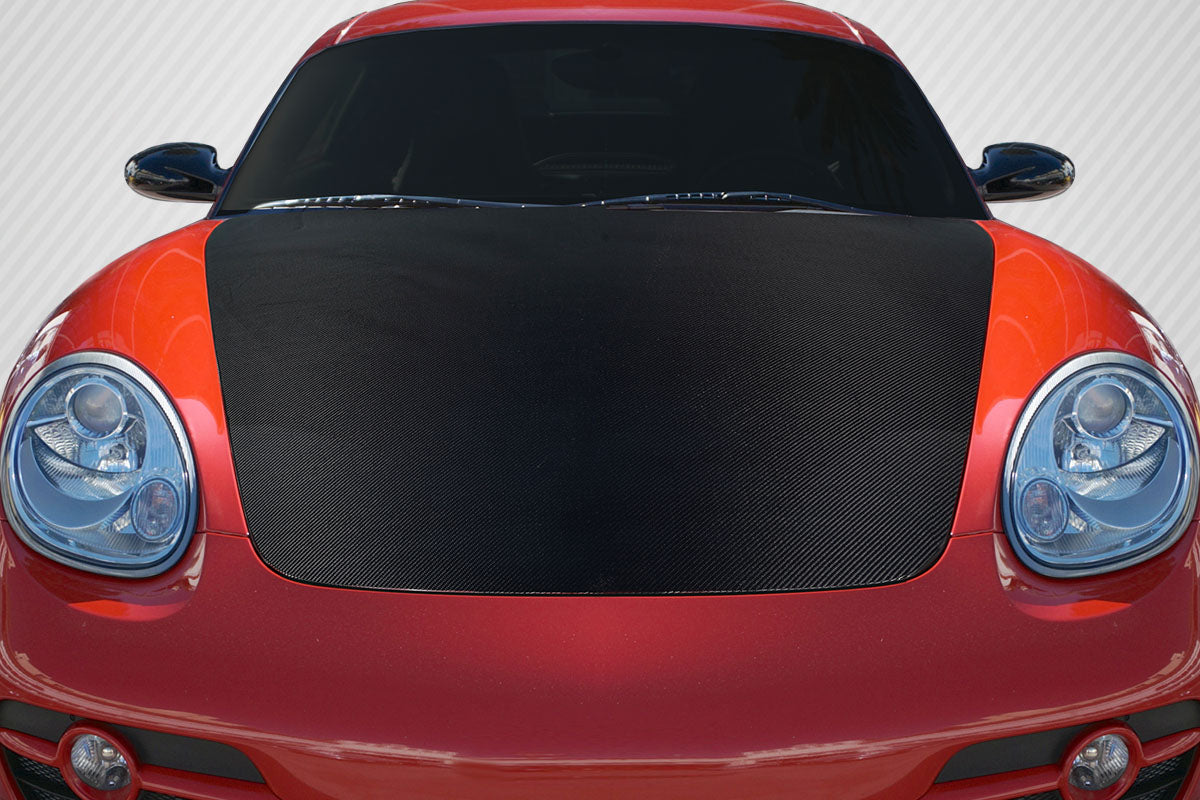 Carbon Creations OEM Look Hood Compatible With 2006-2012 Porsche Cayman - 1 Piece - 119043