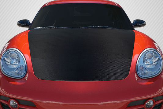 Carbon Creations OEM Look Hood Compatible With 2006-2012 Porsche Cayman - 1 Piece - 119043