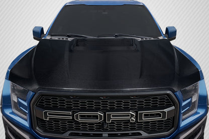 Carbon Creations OEM Look Hood Compatible With 2017-2020 Ford Raptor - 1 Piece - 119045