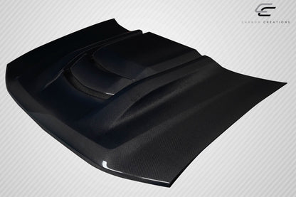 Carbon Creations Replacement for 2002-2008 Chevrolet Trailblazer ZR1 V2 Look Hood - 1 Piece - 119055
