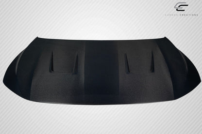 Carbon Creations Replacement for 2019-2024 Volkswagen Jetta Stinger Hood - 1 Piece - 119059