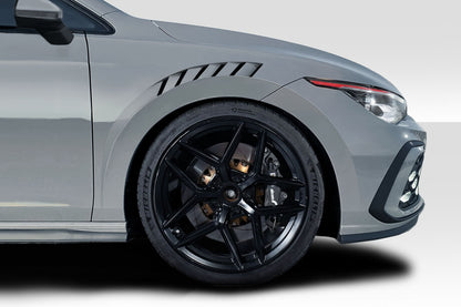 Duraflex Replacement For 2022-2023 Volkswagen Golf / GTI Victory Front Fenders - 2 Pieces - 119063