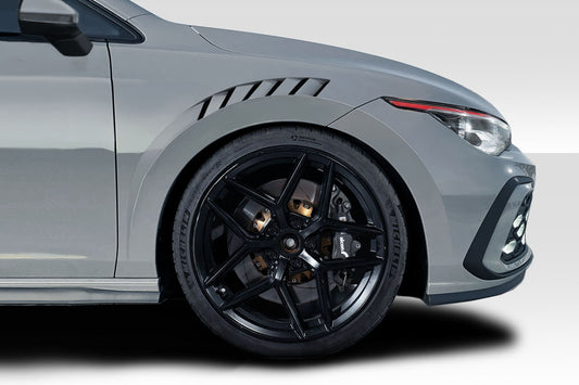 Duraflex Replacement For 2022-2023 Volkswagen Golf / GTI Victory Front Fenders - 2 Pieces - 119063