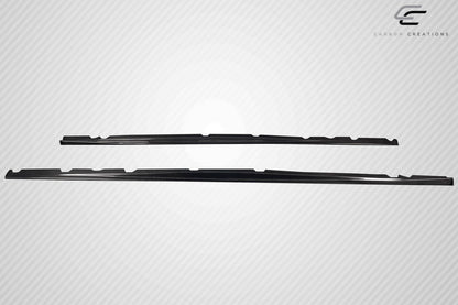Carbon Creations Wallen Side Skirt Rocker Panel Splitters Compatible WIth 1992-1998 BMW M3 E36  - 2 Pieces - 119070