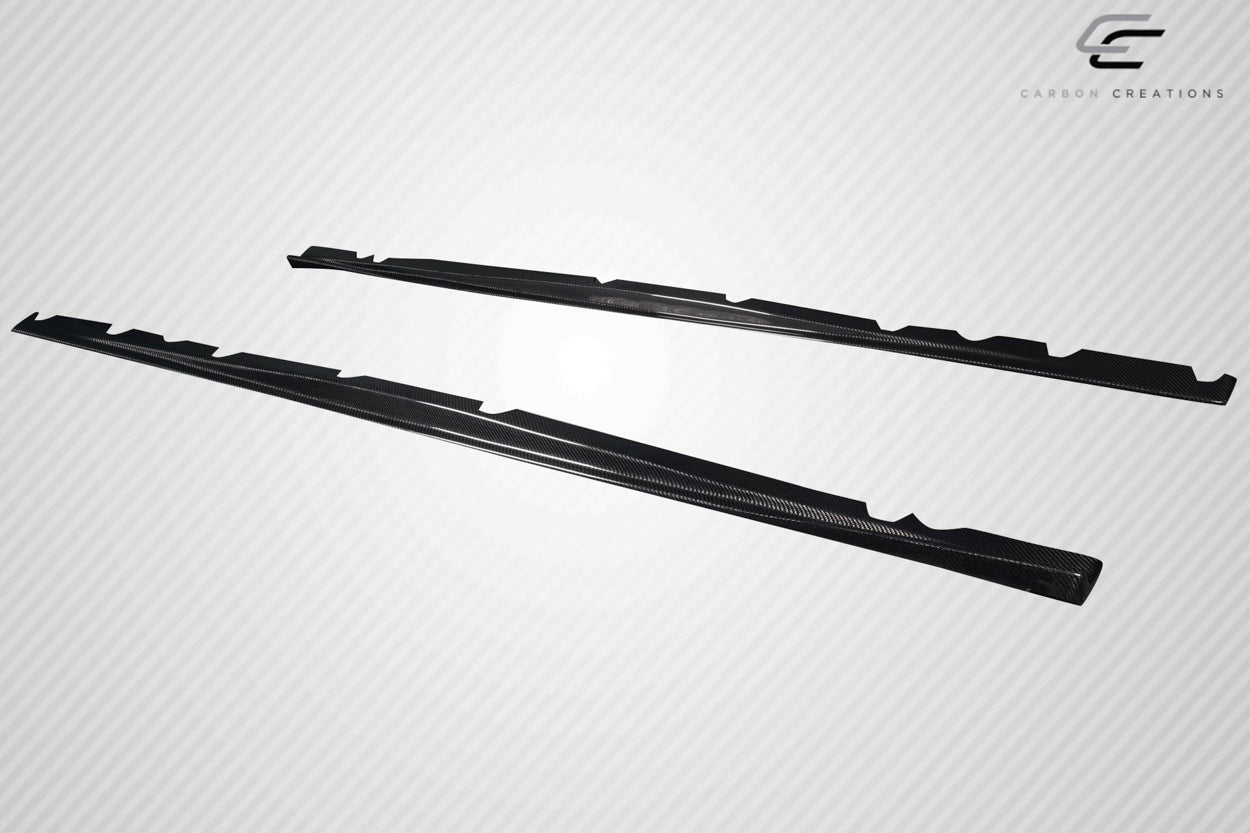 Carbon Creations Wallen Side Skirt Rocker Panel Splitters Compatible WIth 1992-1998 BMW M3 E36  - 2 Pieces - 119070