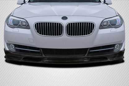 Carbon Creations Wave Front Lip Spoiler Compatible With 2011-2016 BMW 5 Series F10 - 1 Piece - 119084