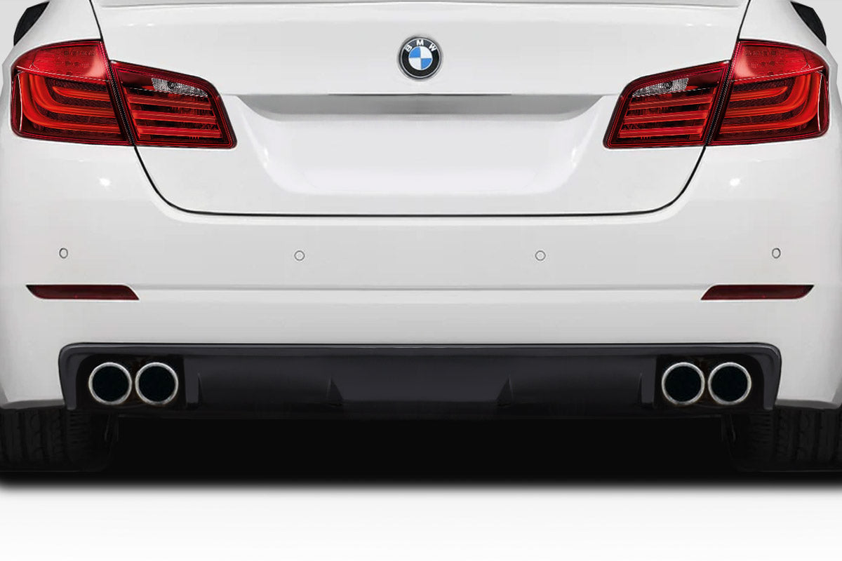 Extreme Dimensions Duraflex Wave Rear Diffuser Compatible With 2011-2016 BMW 5 Series F10 4DR - 1 Piece - 119085
