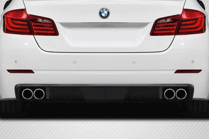 Carbon Creations Wave Rear Diffuser Compatible With 2011-2016 BMW 5 Series F10 - 1 Piece - 119086