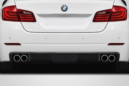 Carbon Creations Wave Rear Diffuser Compatible With 2011-2016 BMW 5 Series F10 - 1 Piece - 119086