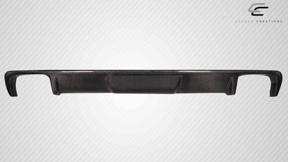 Carbon Creations Wave Rear Diffuser Compatible With 2011-2016 BMW 5 Series F10 - 1 Piece - 119086
