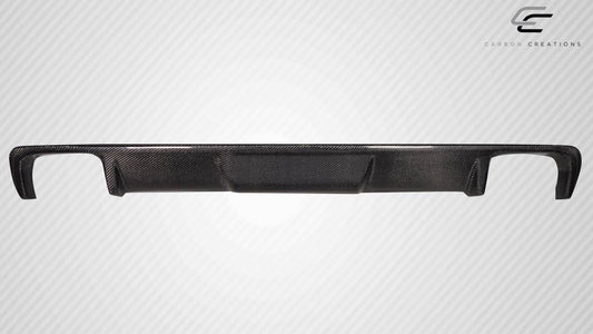 Carbon Creations Wave Rear Diffuser Compatible With 2011-2016 BMW 5 Series F10 - 1 Piece - 119086