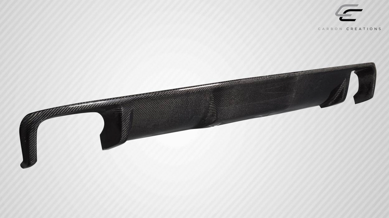 Carbon Creations Wave Rear Diffuser Compatible With 2011-2016 BMW 5 Series F10 - 1 Piece - 119086