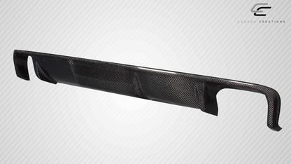 Carbon Creations Wave Rear Diffuser Compatible With 2011-2016 BMW 5 Series F10 - 1 Piece - 119086