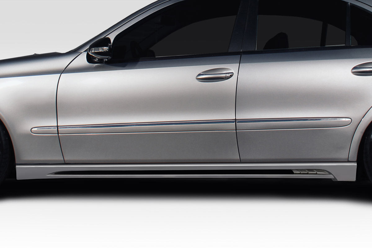 Extreme Dimensions Duraflex Aiming Side Skirts Compatible With 2003-2009 Mercedes Benz E Class - 2 Piece - 119090