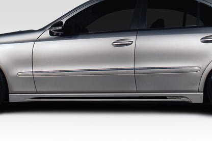 Extreme Dimensions Duraflex Aiming Side Skirts Compatible With 2003-2009 Mercedes Benz E Class - 2 Piece - 119090