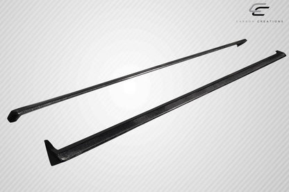 Carbon Creations Ghost Side Skirts Splitters Compatible With 2008-2010 Subaru Impreza - 2 Piece - 119095