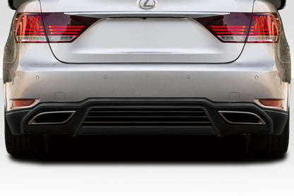 Extreme Dimensions Duraflex Aiming Rear Lip Add On Spoiler Compatible With 2013-2017 Lexus LS460 - 1 Piece - 119098