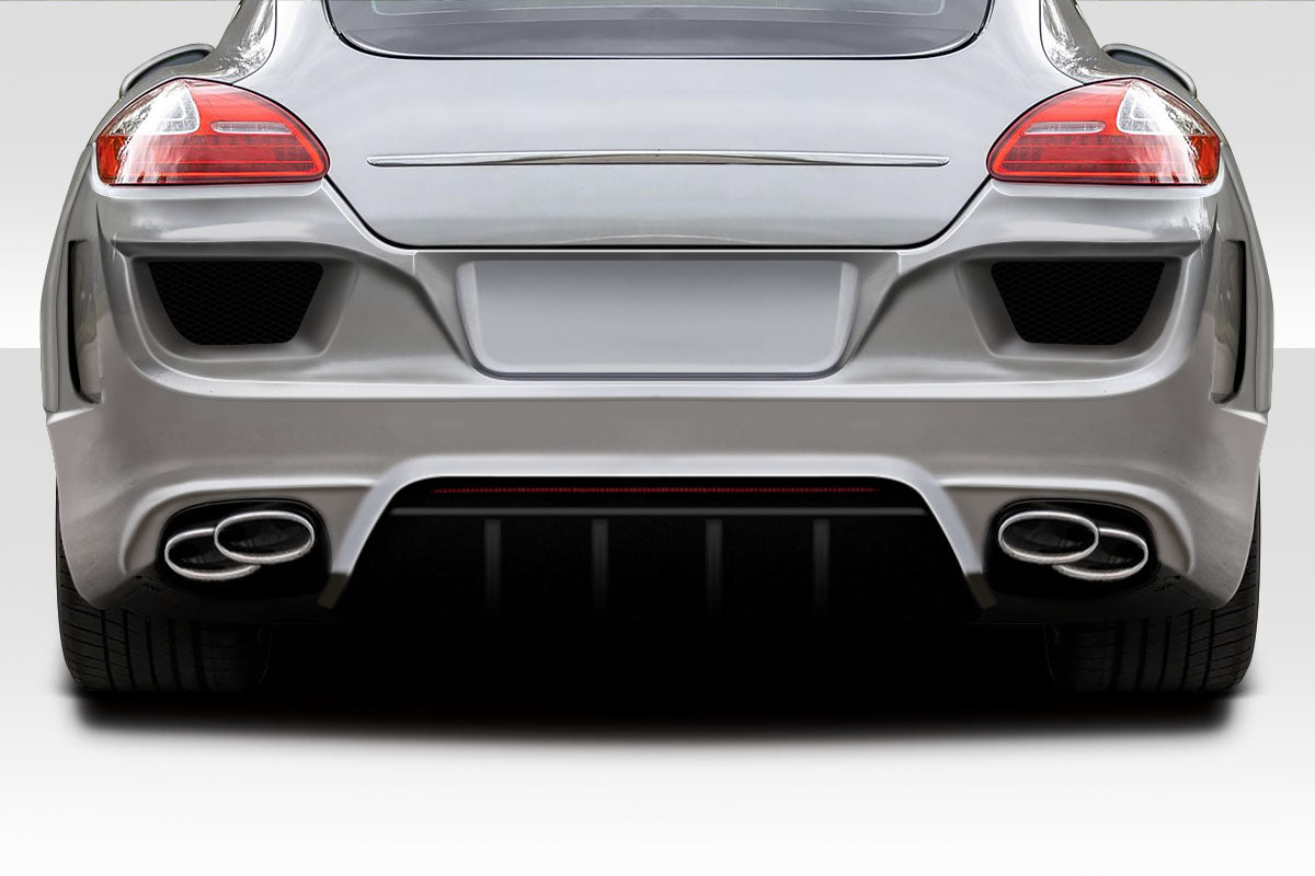 Extreme Dimensions Duraflex Aiming Rear Bumper Cover Compatible With 2010-2013 Porsche Panamera - 1 Piece - 119101