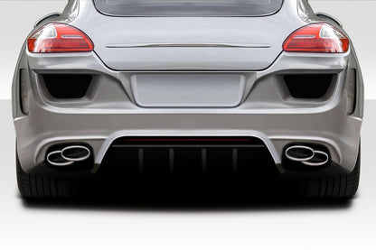 Extreme Dimensions Duraflex Aiming Rear Bumper Cover Compatible With 2010-2013 Porsche Panamera - 1 Piece - 119101