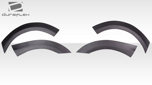 Extreme Dimensions Duraflex Aiming Rear Fender Flares Compatible With 2010-2013 Porsche Panamera - 4 Piece - 119102