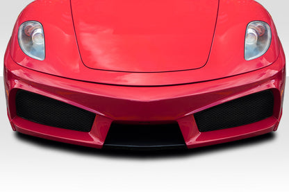Duraflex Vallera Front Bumper Cover Compatible With 2005-2009 Ferrari F430 - 1 Piece - 119105