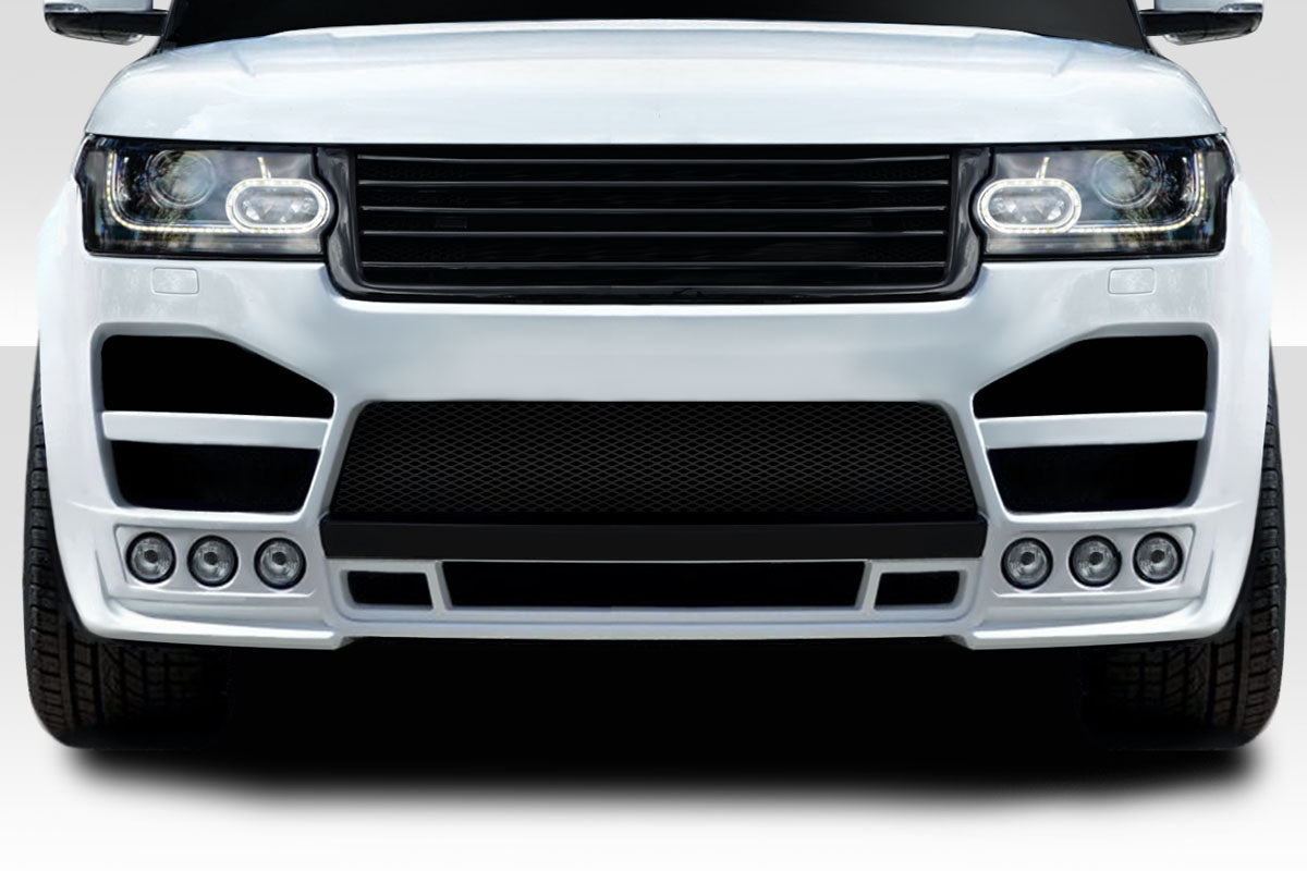 Extreme Dimensions Duraflex Sollera Front Bumper Cover Compatible With 2014-2017 Land Rover Range Rover Sport - 5 Piece - 119112