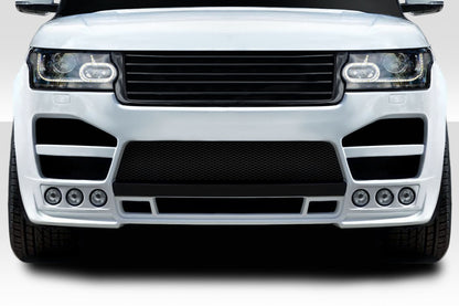 Extreme Dimensions Duraflex Sollera Front Bumper Cover Compatible With 2014-2017 Land Rover Range Rover Sport - 5 Piece - 119112