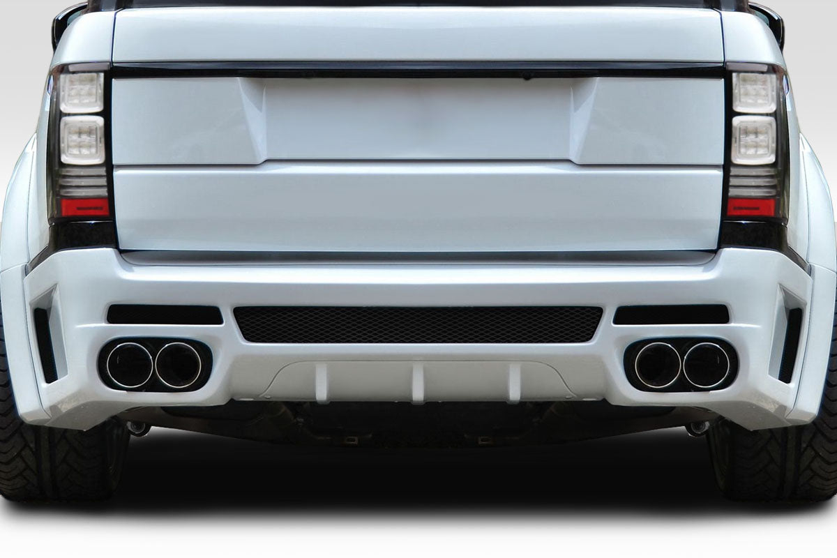 Extreme Dimensions Duraflex Atom Sport Rear Bumper Cover Compatible With 2013-2017 Land Rover Range Rover - 1 Piece - 119120