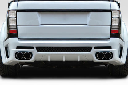 Extreme Dimensions Duraflex Atom Sport Rear Bumper Cover Compatible With 2013-2017 Land Rover Range Rover - 1 Piece - 119120